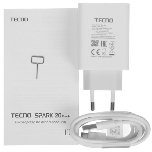 6.78" Смартфон Tecno SPARK 20 Pro+ 256 ГБ золотистый