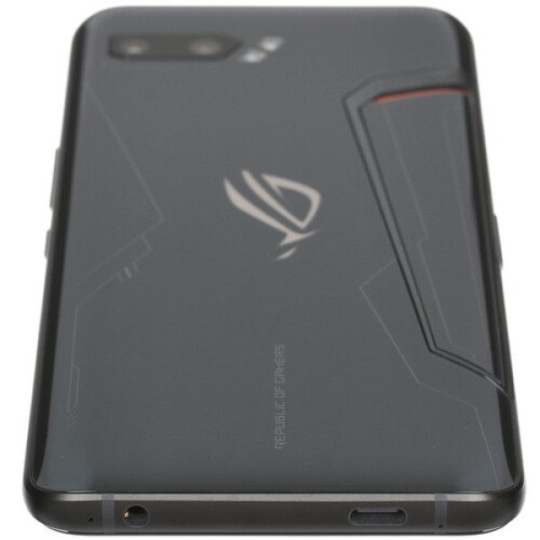 Смартфон Asus ROG Phone II 6,59" 512Gb Black Snapdragon855/12Gb/2340х1080/AMOLED/LTE/NFC/Cam48+13/24/6000mAh/Android Pie