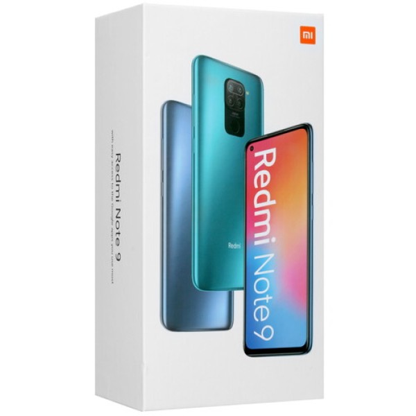 6.53" Смартфон Xiaomi Redmi Note 9 64 ГБ белый