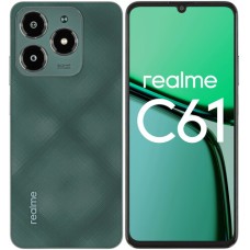 6.74" Смартфон realme C61 256 ГБ зеленый