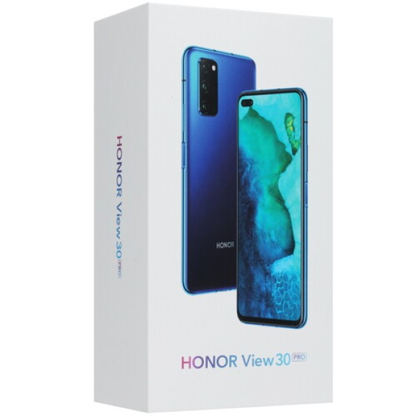 Смартфон Honor View 30 Pro 6.57" 256Gb Ocean Blue Kirin 990/8Gb/2400x1080/LTPS/5G/NFC/Cam40+12+8/32+8Mp/4000mAh/Android 10