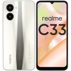 6.5" Смартфон realme C33 32 ГБ золотистый