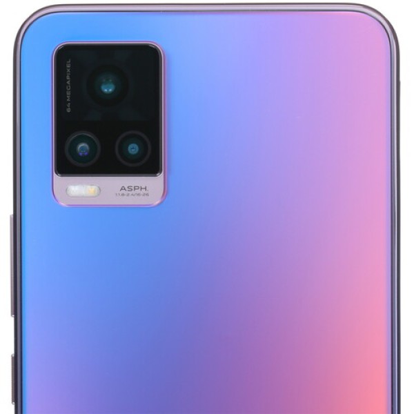 Смартфон Vivo V20 6.44" 128Gb Blue 8(2x2.3Ghz+6x1.8Ghz)/8192Mb/2400x1080/2SIM/LTE/Cam64+8+2/4000mAh/Android 10