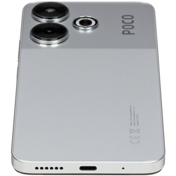 6.79" Смартфон POCO M6 128 ГБ серебристый