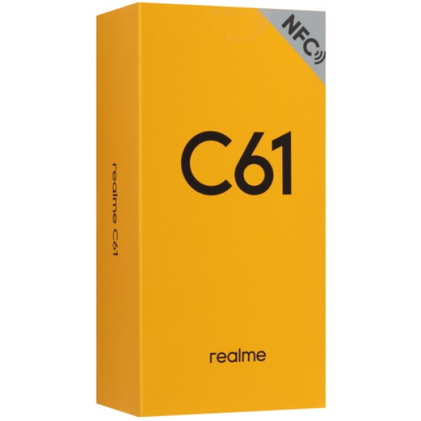 6.74" Смартфон realme C61 256 ГБ зеленый