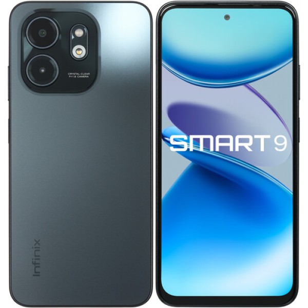 6.7" Смартфон Infinix SMART 9 128 ГБ черный