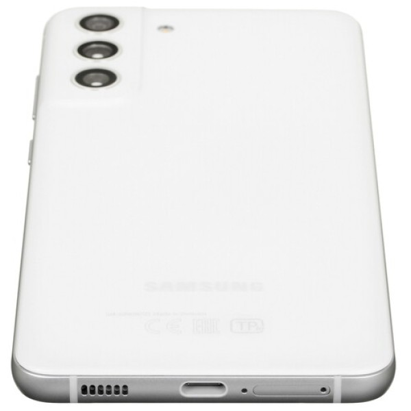 Смартфон Samsung Galaxy S21FE 6/128Gb [6,4"/5G/NFC/Cam12+12+8Mpx/4500mAh/Белый]