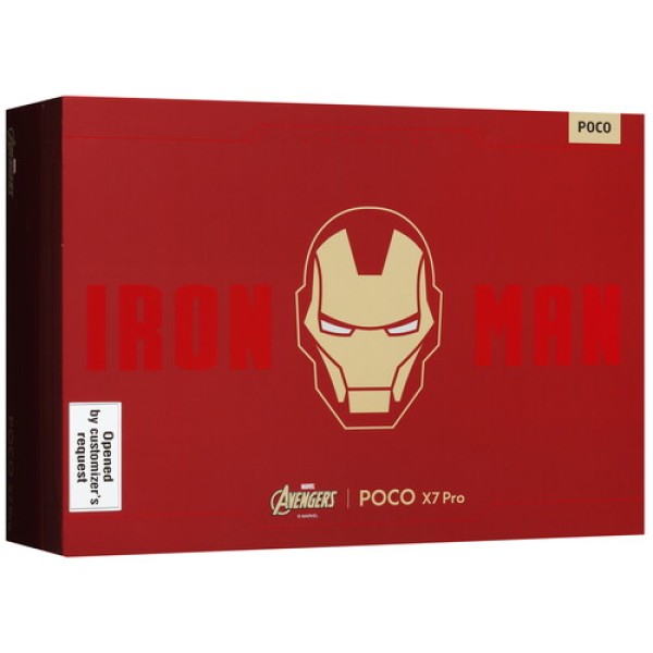 6.67" Смартфон POCO X7 Pro Iron Man Edition 512 ГБ красный