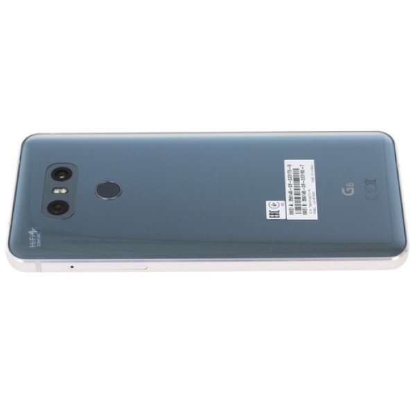 Смартфон LG G6 5.7" 64Gb Silver 4x2,35Ghz/4096Mb/2880x1440/IPS/2SIM/LTE/Cam13+13/3300mAh/Android 7.0