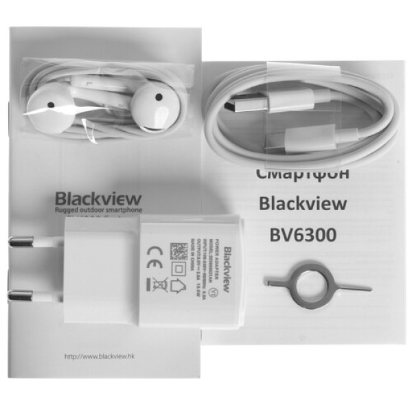 5.7" Смартфон Blackview BV6300 32 ГБ зеленый