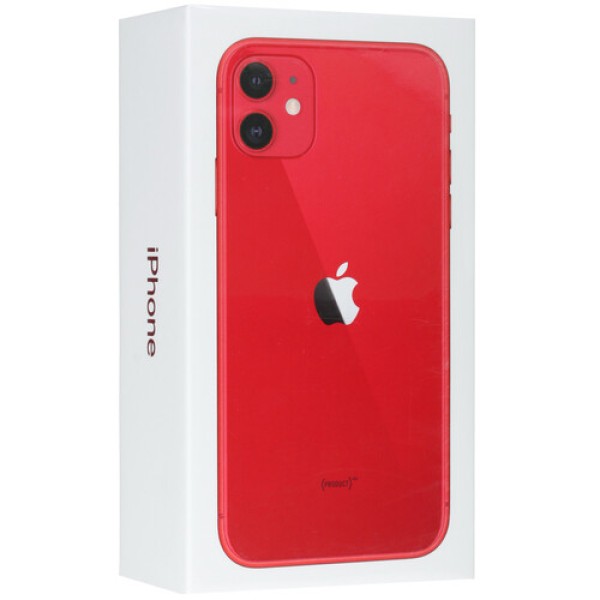 Смартфон Apple iPhone 11 6,1" 256Gb (PRODUCT)RED A13/4Gb/1792х828/IPS/LTE/NFC/IP68/Cam12/iOS