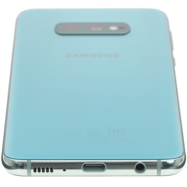 Смартфон Samsung S10e 5.8" 128Gb Green 8(2x2.0Ghz+2x2.0Ghz+4x1.0Ghz)/6144Mb/2280x1080/DynamicAMOLED/2SIM/LTE/NFC/IP68/Cam16+12/3100mAh/Android 9.0