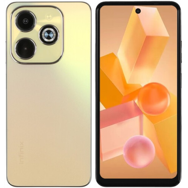 6.56" Смартфон Infinix HOT 40i 256 ГБ золотистый