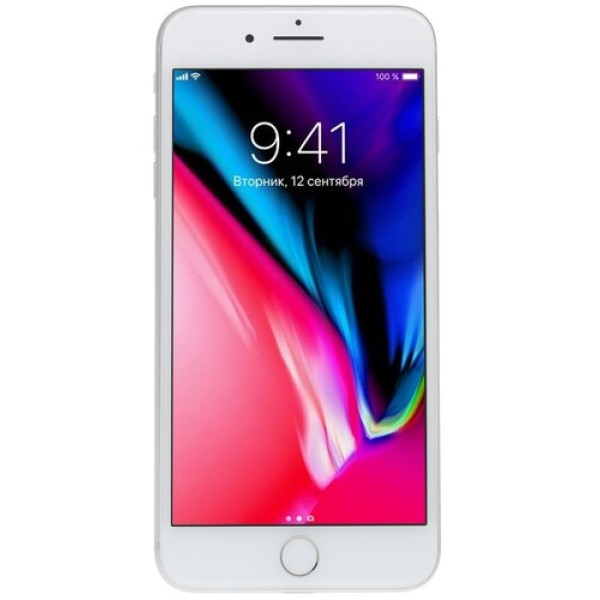 Смартфон Apple iPhone 8 Plus 5,5" 256Gb Silver 6x2.3Ghz/3072Mb/1920x1080/IPS/LTE/IP67/Cam12(x2)/iOS