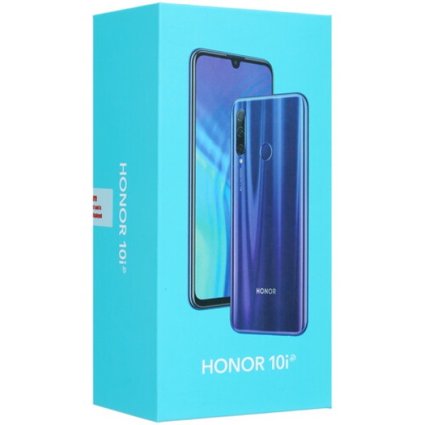 Смартфон Honor 10i 4/128Gb [6,21"/LTE/NFC/Cam24+8+2Mpx/3400mAh/Black]