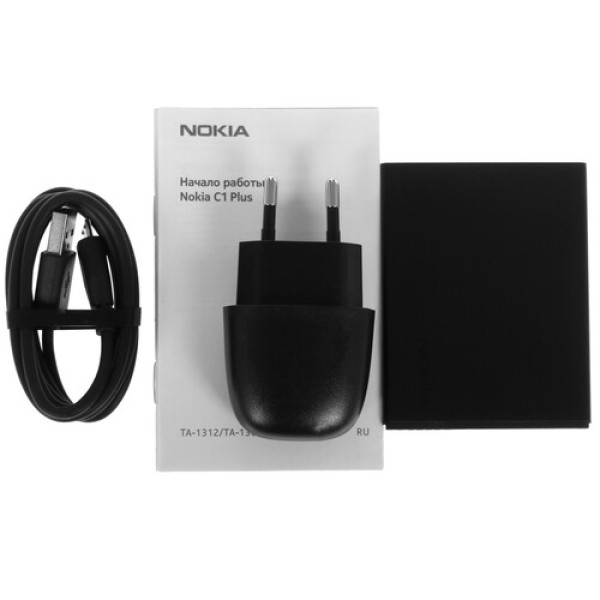 Смартфон Nokia C1 Plus 5,45" 16Gb Red /1024Mb/1440x720/2SIM/LTE/Cam5+5/2500mAh/Android 10