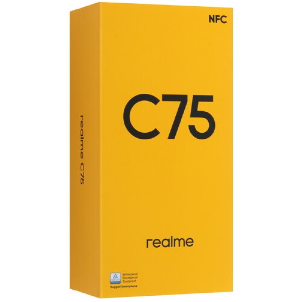 6.72" Смартфон realme C75 128 ГБ золотистый