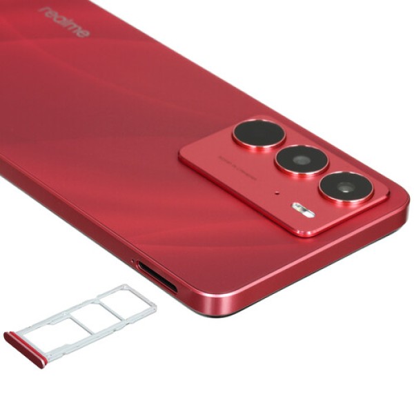 6.72" Смартфон realme C75 256 ГБ красный