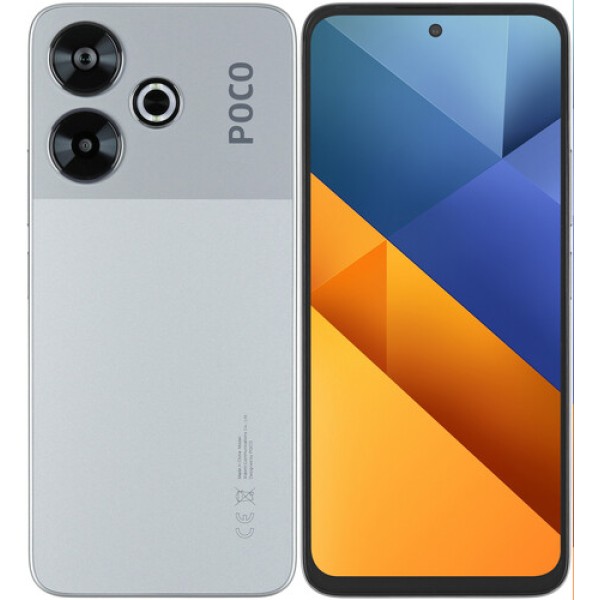 6.79" Смартфон POCO M6 128 ГБ серебристый