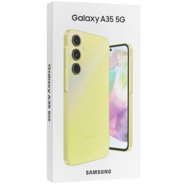 6.6" Смартфон Samsung Galaxy A35 128 ГБ желтый