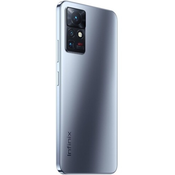 6.67" Смартфон Infinix ZERO X PRO 128 ГБ серебристый [8x(2 ГГц), 8 Гб, 2 SIM, AMOLED, 2400x1080, камера 108+8+8 Мп, 4G, GPS, FM, 4500 мА*ч]