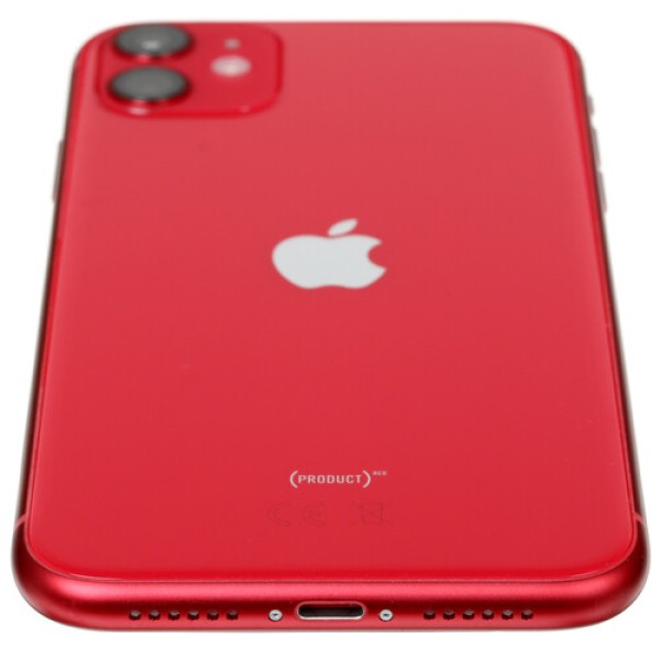 Смартфон Apple iPhone 11 6,1" 256Gb (PRODUCT)RED A13/4Gb/1792х828/IPS/LTE/NFC/IP68/Cam12/iOS