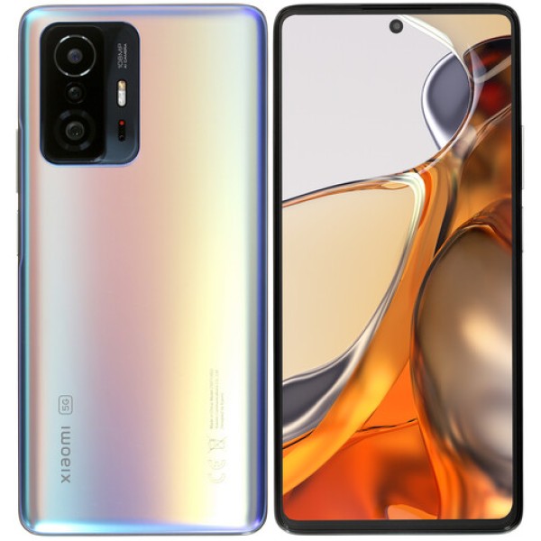 Смартфон Xiaomi 11T Pro 12/256Gb [6,67"/5G/NFC/Cam108Mpx/5000mAh/Celestial Blue]