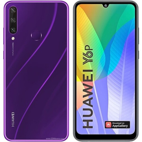 Смартфон Huawei Y6P 6.3" 64Gb Purple MTK6762R/3Gb/1600x720/IPS/Cam13+5+2/8Mp/5000mAh/Android