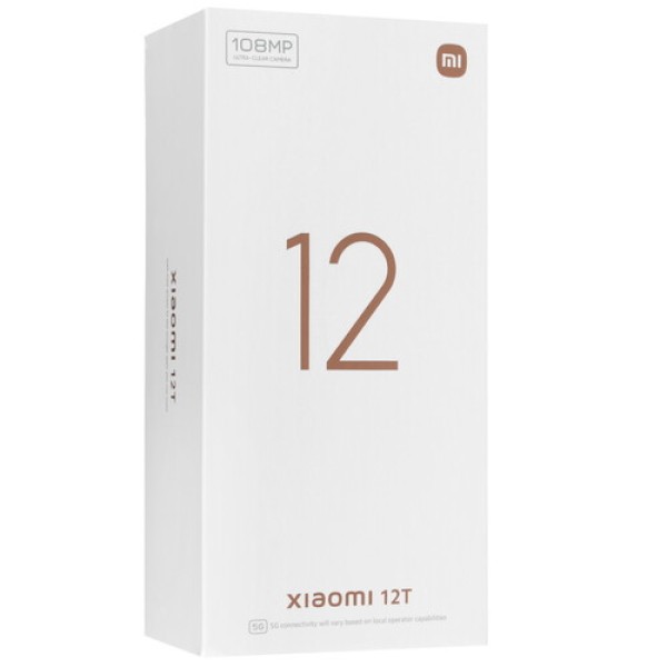 6.67" Смартфон Xiaomi 12T 256 ГБ черный
