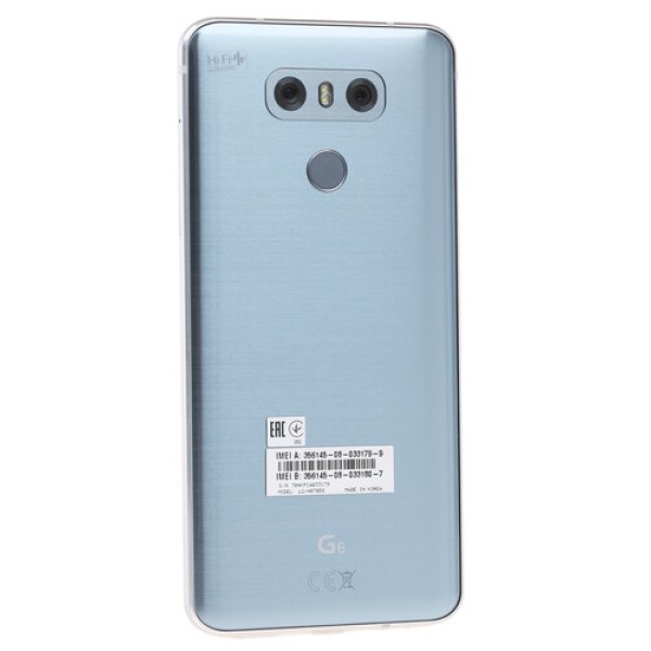 Смартфон LG G6 5.7" 64Gb Silver 4x2,35Ghz/4096Mb/2880x1440/IPS/2SIM/LTE/Cam13+13/3300mAh/Android 7.0