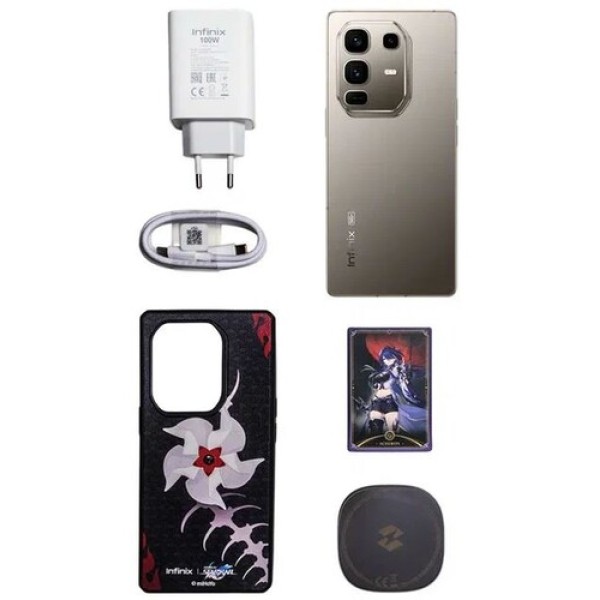 6.78" Смартфон Infinix NOTE 50 Pro+ 5G+ 256 ГБ серый