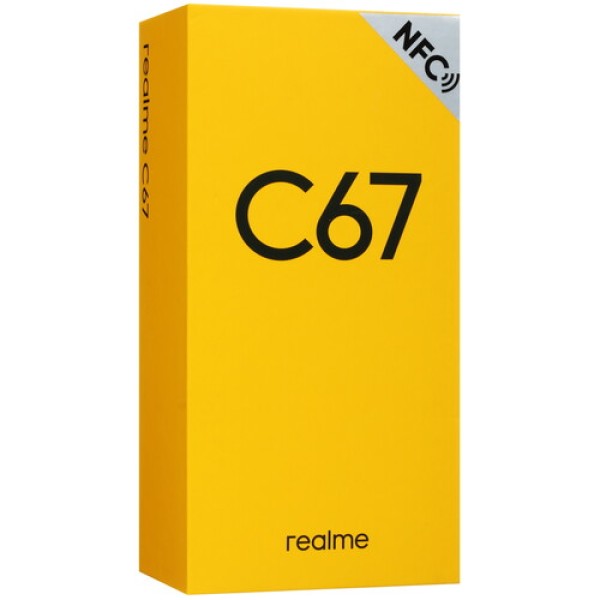 6.72" Смартфон realme C67 128 ГБ черный