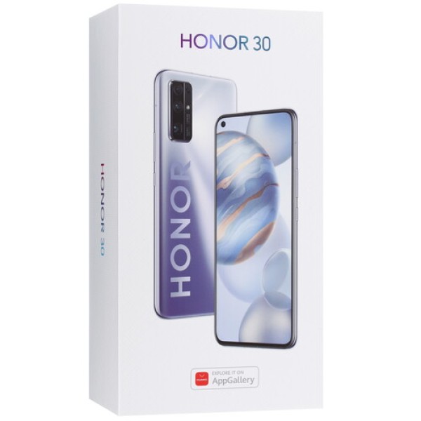 6.53" Смартфон HONOR 30 128 ГБ зеленый