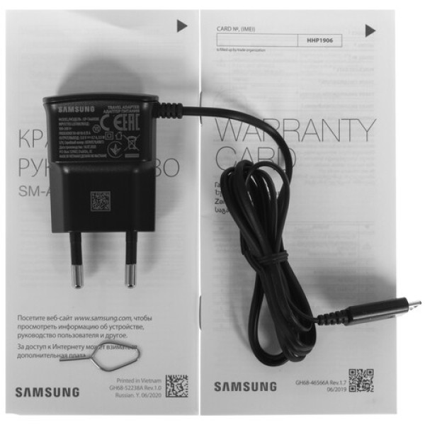 5.3" Смартфон Samsung Galaxy A01 Core 16 ГБ синий