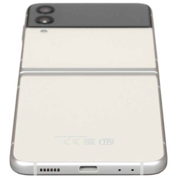 Смартфон Samsung Z Flip 3 8/256Gb [6,7"/5G/NFC/Cam12+12Mpx/3300mAh/Beige]