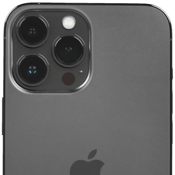6.7" Смартфон Apple iPhone 13 Pro Max 128 ГБ серый [6x3.2 ГГц, 1.8 ГГц, 1 SIM, OLED, 2778×1284, камера 12+12+12 Мп, 5G, GPS]