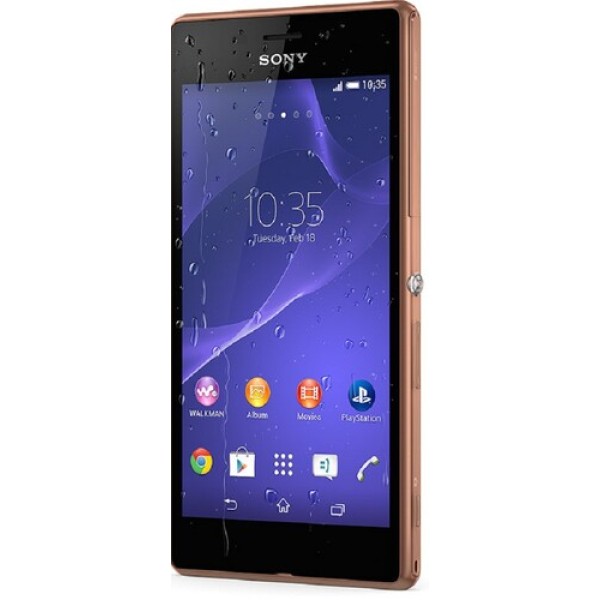 Смартфон Sony XPERIA M2 Aqua 4.8" 8Gb Copper 4x1.2Ghz/1024Mb/960x540/IPS/3G/LTE/GPS/Cam8/Android 4.4