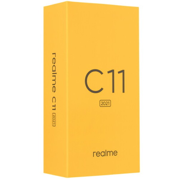 6.5" Смартфон realme C11 2021 32 ГБ синий