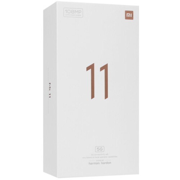 Смартфон Xiaomi Mi 11 8/256Gb [6,81"/5G/NFC/Cam108Mpx/4600mAh/Horizon Blue ]