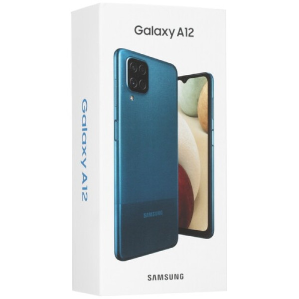 6.5" Смартфон Samsung Galaxy A12 128 ГБ синий (А127F)