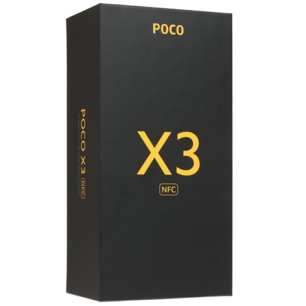 Смартфон Poco X3 6/128Gb [6,67"/LTE/NFC/Cam64Mpx/5160mAh/Grey]