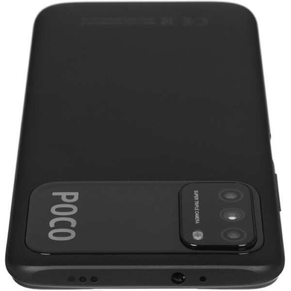 Смартфон POCO M3 4/128Gb [6,53"/LTE/Cam48Mpx/6000mAh/Black]
