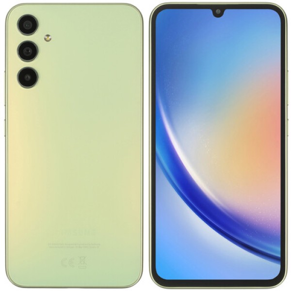 6.6" Смартфон Samsung Galaxy A34 5G 128 ГБ зеленый