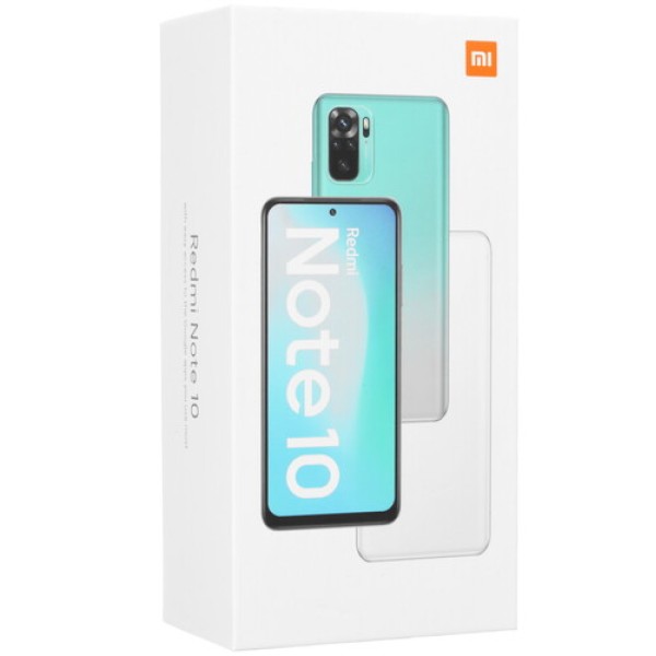 Смартфон Xiaomi Redmi Note 10 4/64Gb [6,43"/LTE/Cam48Mpx/5000mAh/Lake Green]
