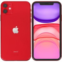 Смартфон Apple iPhone 11 6,1" 256Gb (PRODUCT)RED A13/4Gb/1792х828/IPS/LTE/NFC/IP68/Cam12/iOS