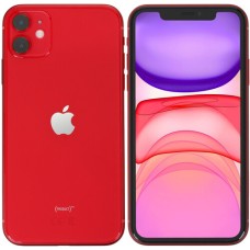 Смартфон Apple iPhone 11 6,1" 256Gb (PRODUCT)RED A13/4Gb/1792х828/IPS/LTE/NFC/IP68/Cam12/iOS