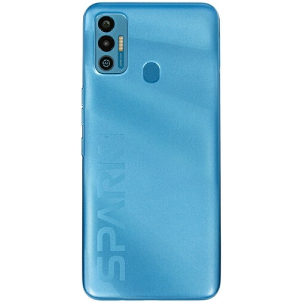 6.52" Смартфон Tecno SPARK 7 64 ГБ синий