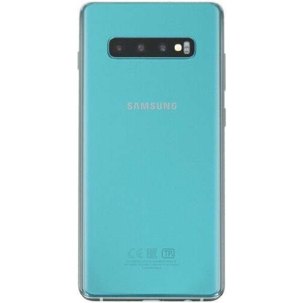 Смартфон Samsung S10+ 6.4" 128Gb Green 8(2x2.0Ghz+2x2.0Ghz+4x1.0Ghz)/8192Mb/3040x1440/DynamicAMOLED/2SIM/LTE/NFC/IP68/Cam16+12+12/4100mAh/Android 9.0
