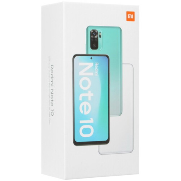 Смартфон Xiaomi Redmi Note 10 4/64Gb [6,43"/LTE/Cam48Mpx/5000mAh/ Pebble White]