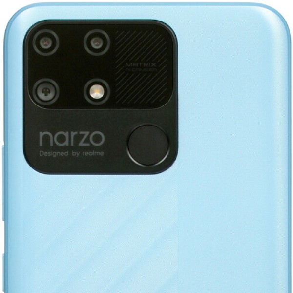 6.5" Смартфон realme narzo 50A 128 ГБ голубой